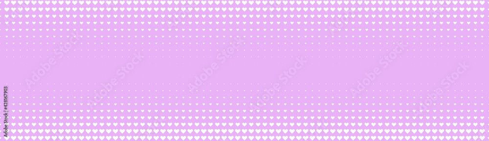 Poster halftone in abstract style. geometric retro banner vector texture. modern print. white and pink back