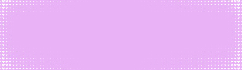 Halftone in abstract style. Geometric retro banner vector texture. Modern print. White and pink background. Light effect.