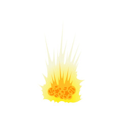 Flame Explosion Bomb Composition