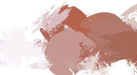 Painted artistic creation. Brushed vibrant wallpaper. Unique and creative illustration. Abstract background of colorful brush strokes.