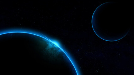 Fantasy Space Background