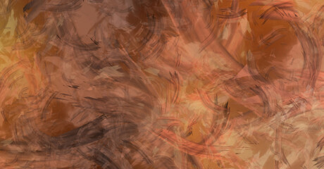 Modern art. Brushed Painted Abstract Background. Brush stroked painting. Strokes of paint. 2D Illustration.´