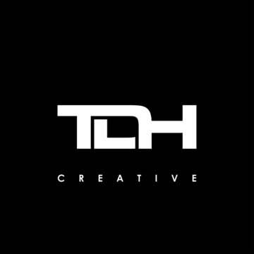 TDH Letter Initial Logo Design Template Vector Illustration