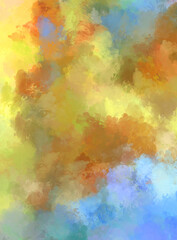 Obraz premium Artistic abstract background. Texture painted wallpaper. Creative illustration with strokes of paint. Brush pattern painting.