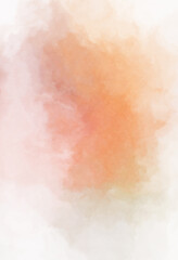 Fototapeta premium Watercolor painted background. Abstract Illustration wallpaper. Brush stroked painting. 2D Illustration.