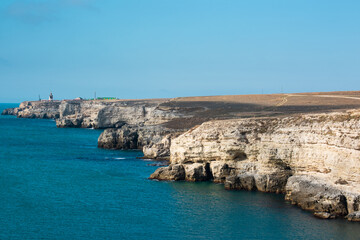 Fototapeta na wymiar Sea landscape. Tarkhankut Peninsula, Crimea