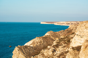 Cape Tarkhankut and Black Sea