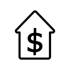 house icons, isolated on white background