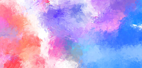 Brushed Painted Abstract Background. Brush stroked painting. Strokes of paint. 2D Illustration.