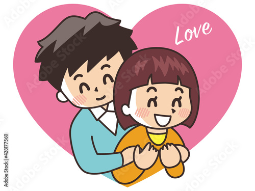 抱き合うカップル プロポーズ Wall Mural Wallpaper Murals Shintako 抱き合うカップル プロポーズ Wall Mural Wallpaper Murals Shintako