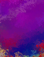 Brushed Painted Abstract Background. Brush stroked painting. Strokes of paint. 2D Illustration.