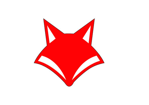 red and white fox flag