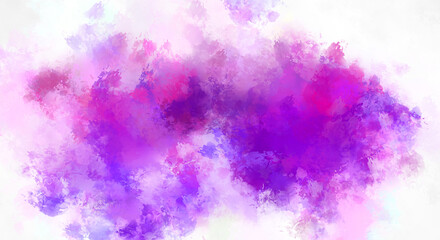 Abstract background of colorful brush strokes. Brushed vibrant wallpaper. Painted artistic creation. Unique and creative illustration.