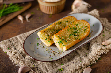 Butter garlic baguette