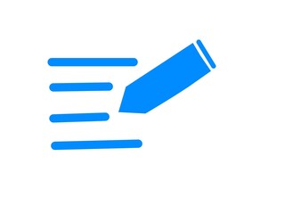 Obraz premium blue arrow signs or symbol