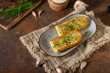 Butter garlic baguette