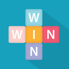win win situation concept- vector illustration