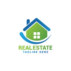 Home real estate logo icon vector.