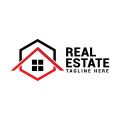 Home real estate logo icon vector.