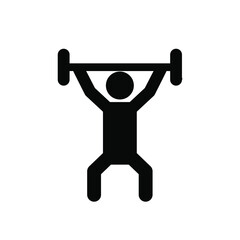 Gymnast vector icon.  Editable stroke. Linear style sign for use on web design and mobile apps, logo. Symbol illustration. Pixel vector graphics - Vector