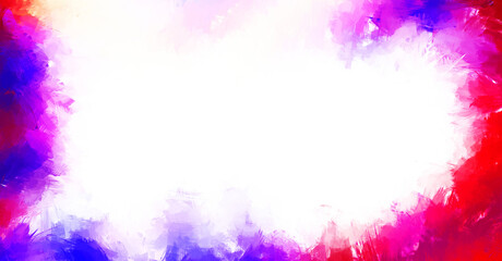 Modern art. Brushed Painted Abstract Background. Brush stroked painting. Strokes of paint. 2D Illustration.&acute;