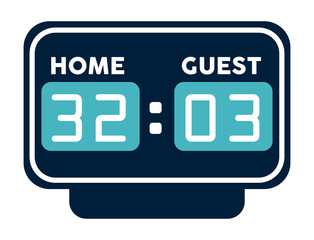 american football scoreboard