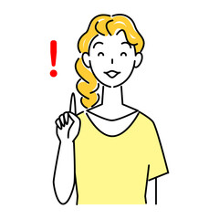 指差しポーズ 笑顔で提案している爽やかな女性 イラスト シンプル ベクター 
Pointing pose. A refreshing woman proposing with a smile. Simple illustration. vector.