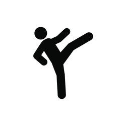 Fototapeta na wymiar Gymnast vector icon. Editable stroke. Linear style sign for use on web design and mobile apps, logo. Symbol illustration. Pixel vector graphics - Vector