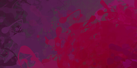 Painted artistic creation. Brushed vibrant wallpaper. Unique and creative illustration. Abstract background of colorful brush strokes.