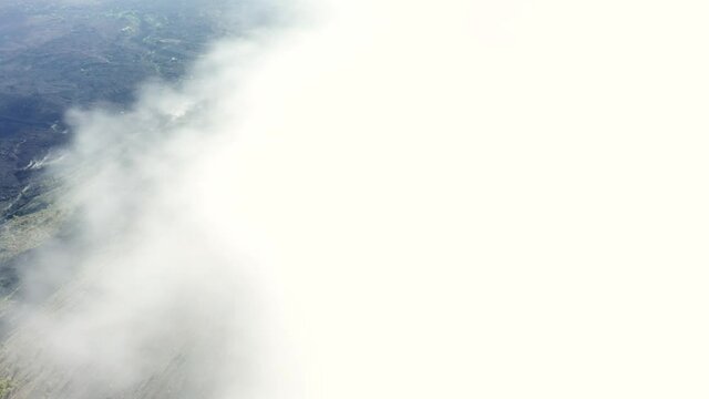 DRONE SHOT: PARICUTIN VOLCANO IN MICHOACAN