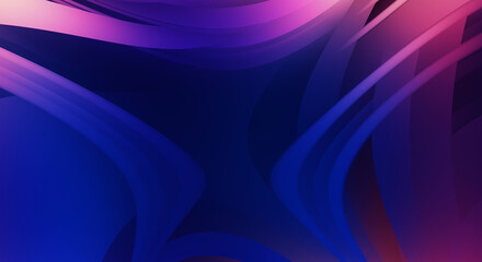 Fluid abstract background with colorful gradient. 2D illustration of modern movement.