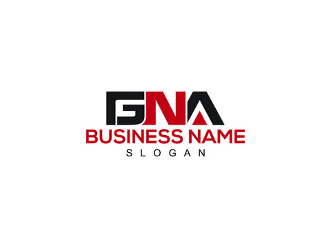 GNA Logo Letter Vector For Brand
