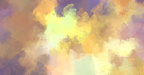 Brushed Painted Abstract Background. Brush stroked painting. Artistic vibrant and colorful wallpaper.
