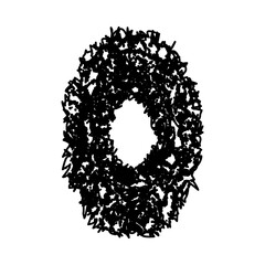 Strange Vector Shapes Collection. Geometric figures, distortion.