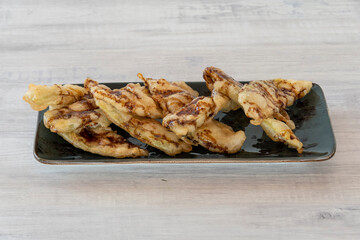Tempura de berenjenas 
