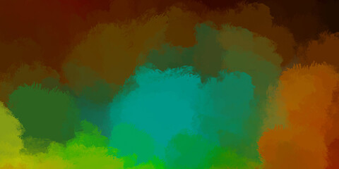 Brush stroked painting. Artistic vibrant and colorful wallpaper. Chaotic painting. Brushed Painted Abstract Background.
