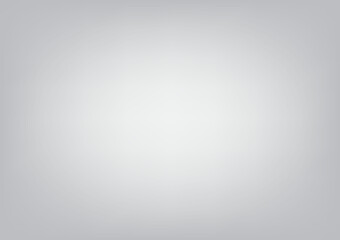 Abstract blank background with white and gray gradient design