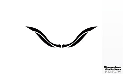 line tribal vector logo