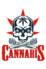 420 Cannabis T-Shirt Design for Adults