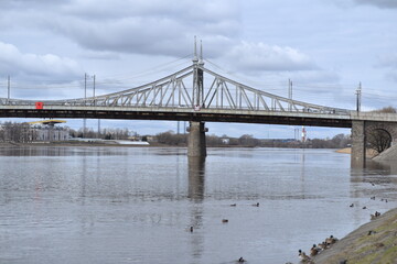 bridge over the river