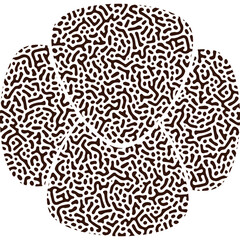 ILLUSTRATION TURING ABSTRACT PATTERN DESIGN VECTOR GOOD FOR WALLPAPER, COVER,POSTER 