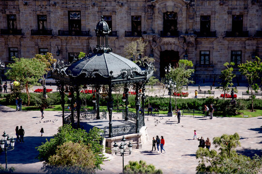 kiosco en centro hist&oacute;rico