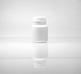 white plastic container