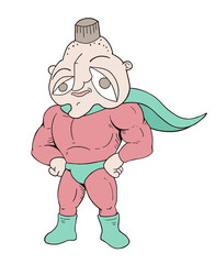 Funny hero draw