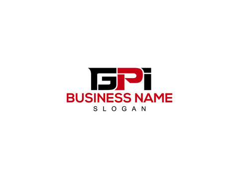 GPI Logo Letter Vector For Brand