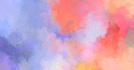 Artistic abstract background. Texture painted wallpaper. Creative illustration with strokes of paint. Brush pattern painting.