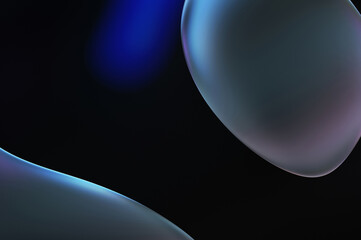 Abstract background. Fluid color gradient waves, with dynamic motion. Neon colorful abstract design of light waves. Illustration For Wallpaper, Banner, Background, Card, Book Illustration, website.