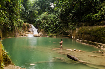 Mag-Aso Falls, Bohol - Cebu - Phillipines