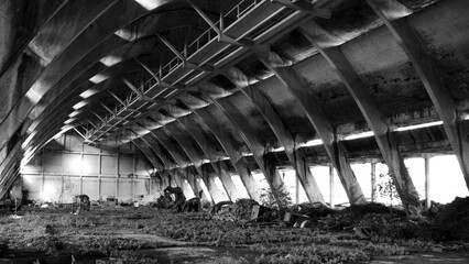 Obraz premium urbex italian abandoned factory