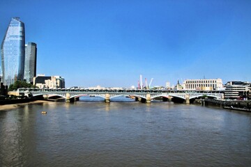 A view of the River Thames in London